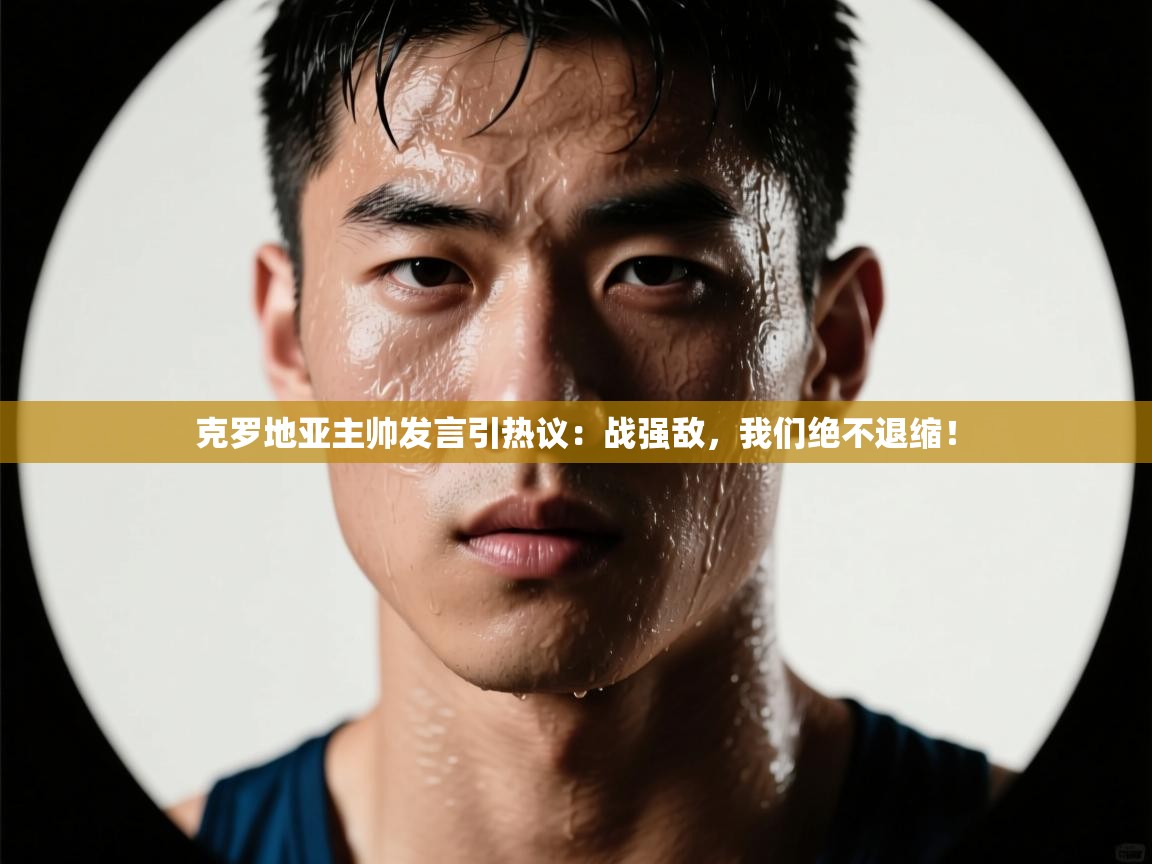 克罗地亚主帅发言引热议：战强敌，我们绝不退缩！  第1张